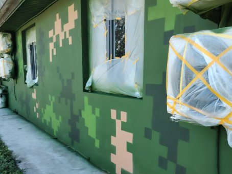 牡丹江海洋 / 林地场景数码伪装